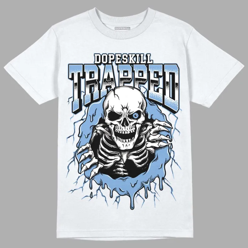 University Blue 5s DopeSkill T-Shirt Trapped Halloween Graphic sold by DopeSkill