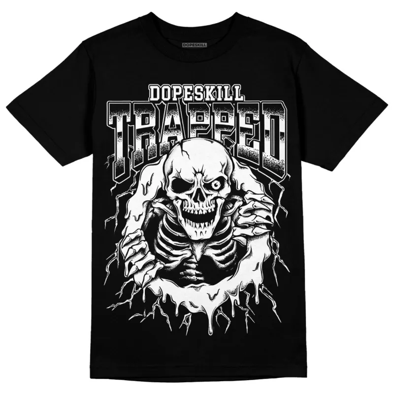 85 Black White 1s DopeSkill T-Shirt Trapped Halloween Graphic sold by DopeSkill
