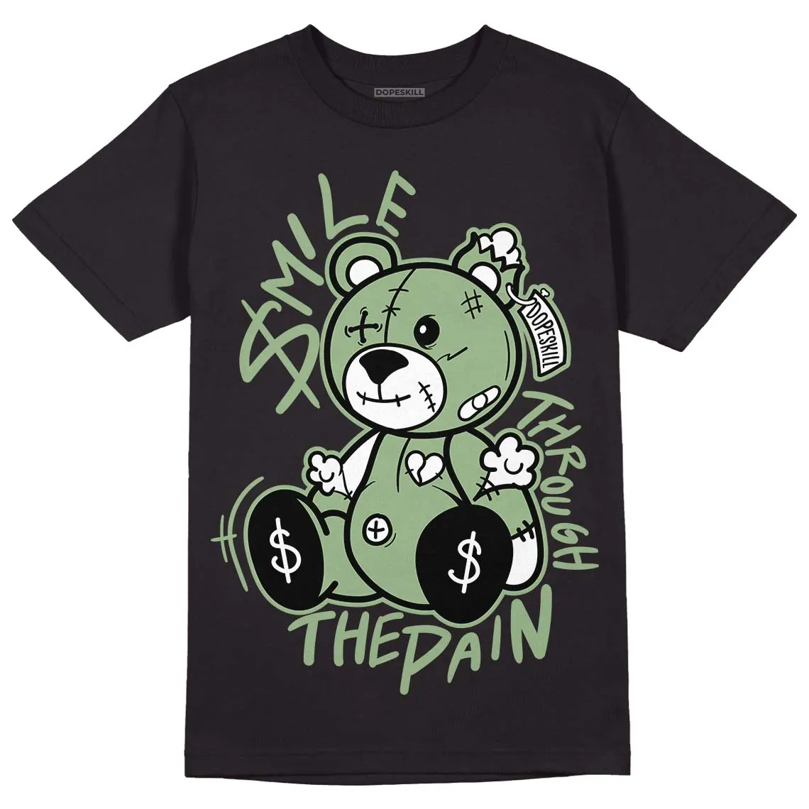 Seafoam 4s DopeSkill T-Shirt BEAN Graphic sold by DopeSkill product image thumbnail 2