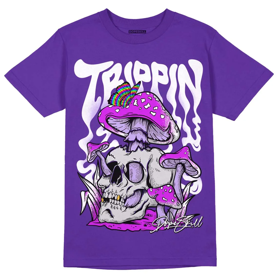 Court Purple 13s DopeSkill Purple T-shirt Trippin Graphic sold by DopeSkill