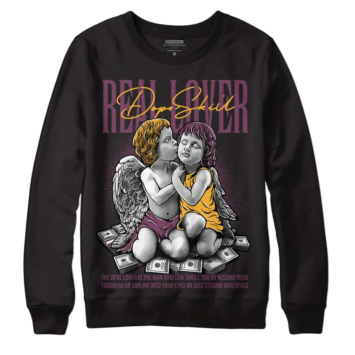 Brotherhood 1s High OG DopeSkill Sweatshirt Real Lover Graphic sold by DopeSkill product image thumbnail 2
