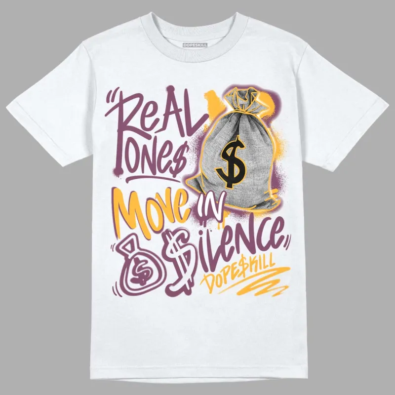 Brotherhood 1s High OG DopeSkill T-Shirt Real Ones Move In Silence Graphic sold by DopeSkill