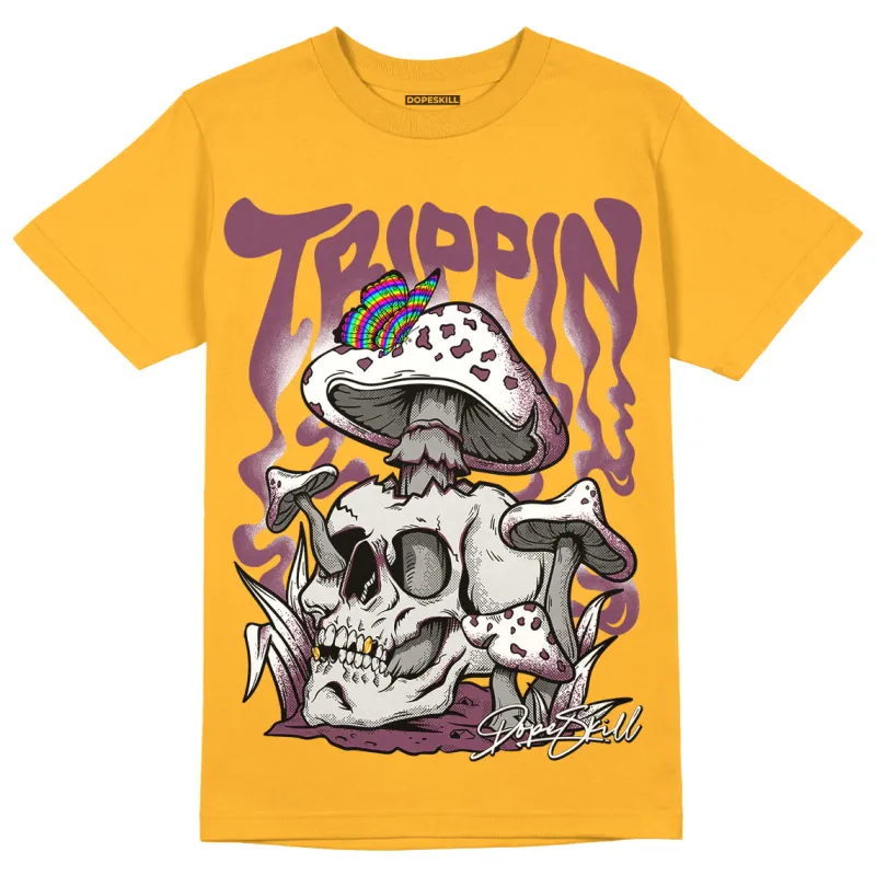 Brotherhood 1s High OG DopeSkill University Gold T-shirt Trippin Graphic sold by DopeSkill