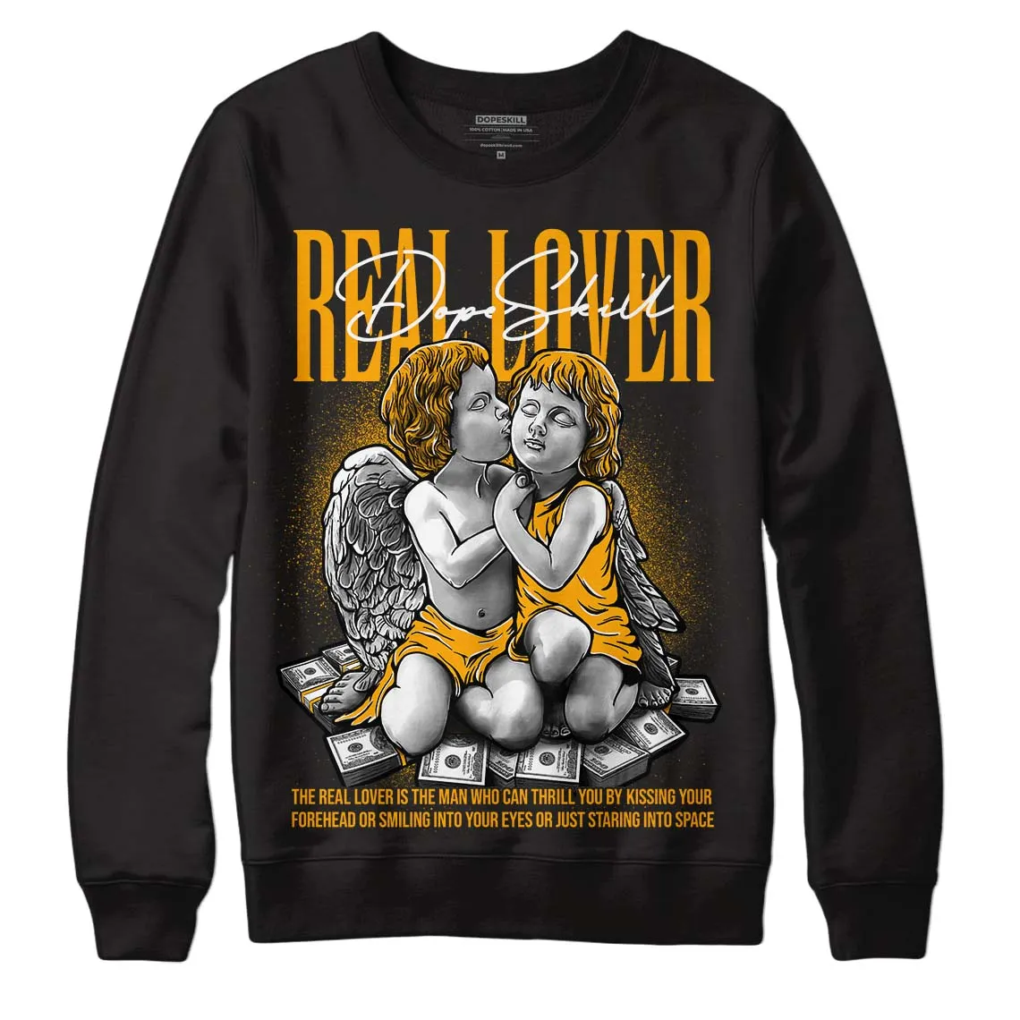 Black Taxi 12s DopeSkill Sweatshirt Real Lover Graphic sold by DopeSkill