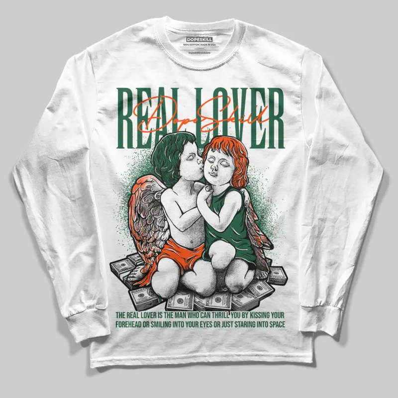 Dunk Low Team Dark Green Orange DopeSkill Long Sleeve T-Shirt Real Lover Graphic sold by DopeSkill