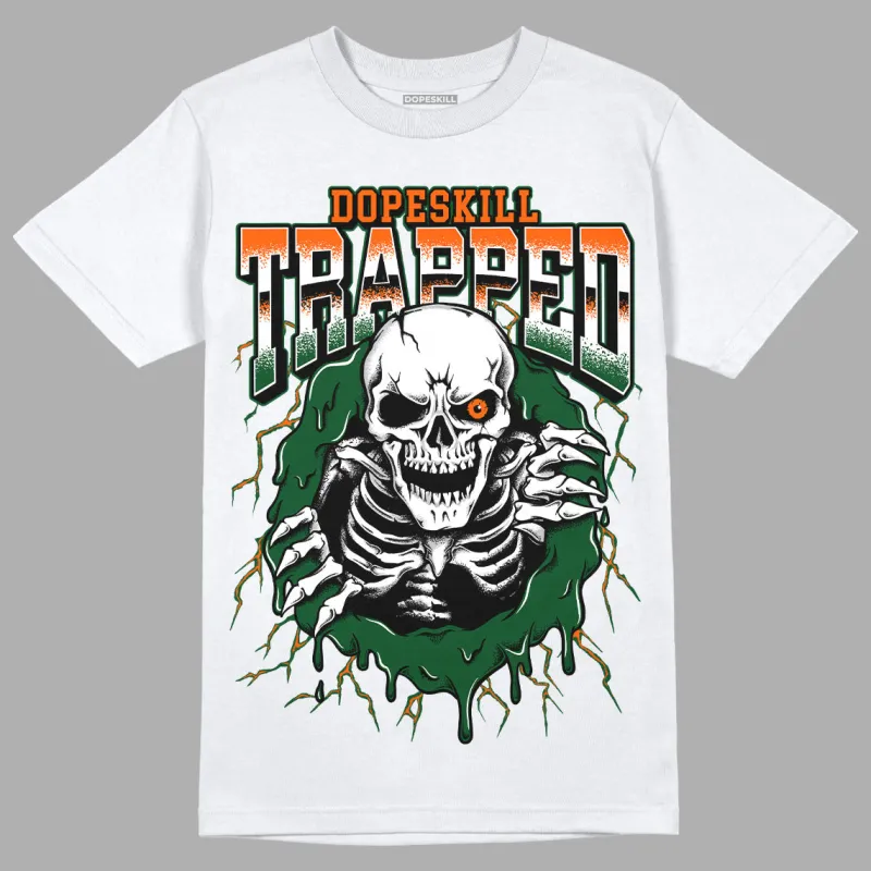 Dunk Low Team Dark Green Orange DopeSkill T-Shirt Trapped Halloween Graphic sold by DopeSkill