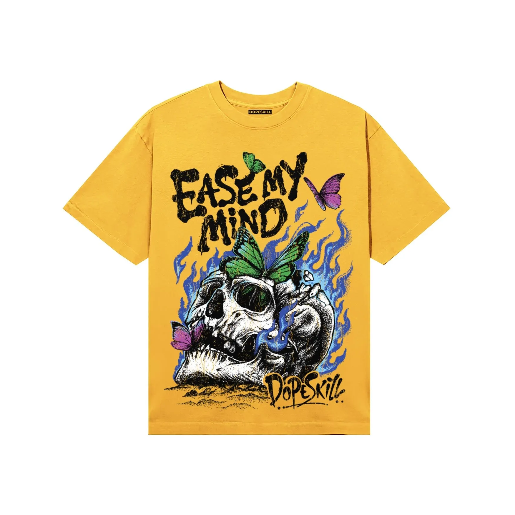 Yellow Collection DopeSkill T-Shirt Ease My Mind Graphic sold by DopeSkill product image thumbnail 3