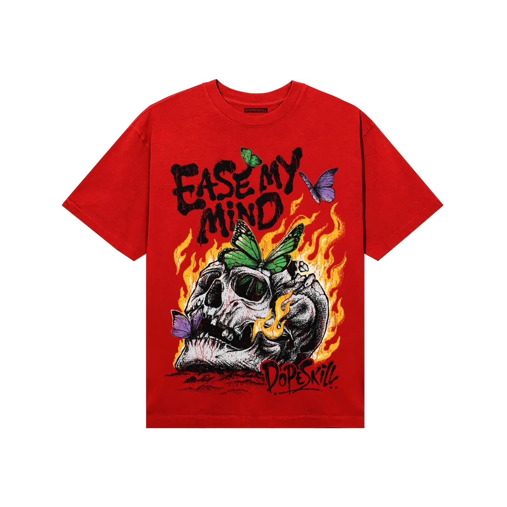 Red Collection DopeSkill T-Shirt Ease My Mind Graphic sold by DopeSkill product image thumbnail 3