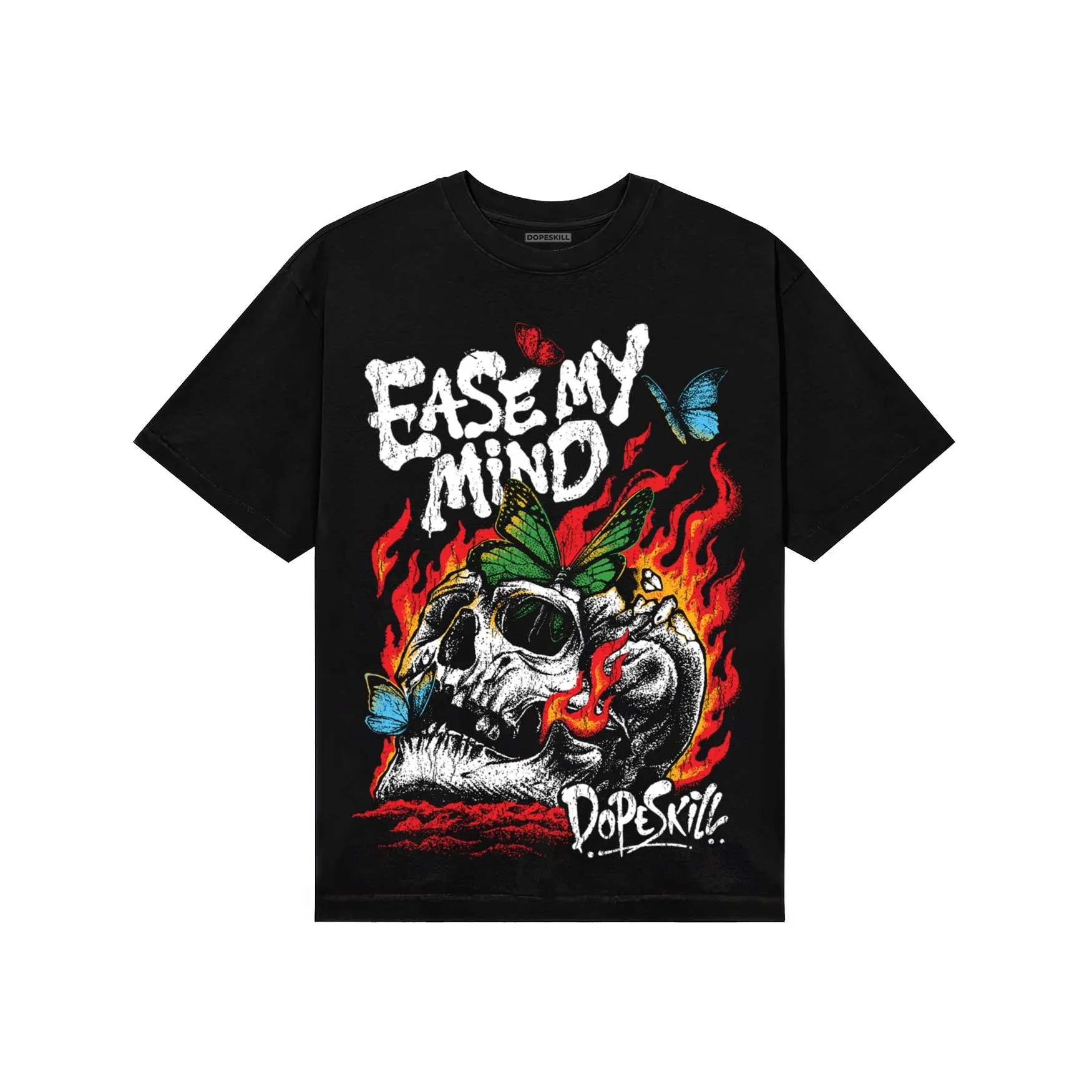 Red Collection DopeSkill T-Shirt Ease My Mind Graphic sold by DopeSkill