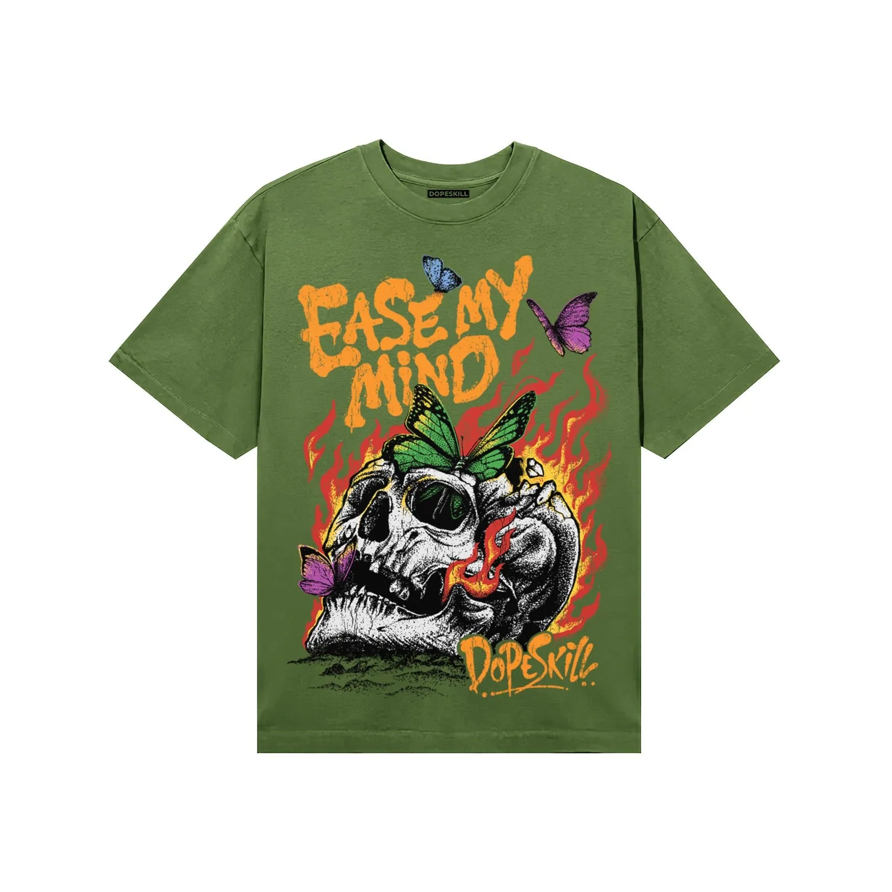 Olive Collection DopeSkill T-Shirt Ease My Mind Graphic sold by DopeSkill product image thumbnail 3