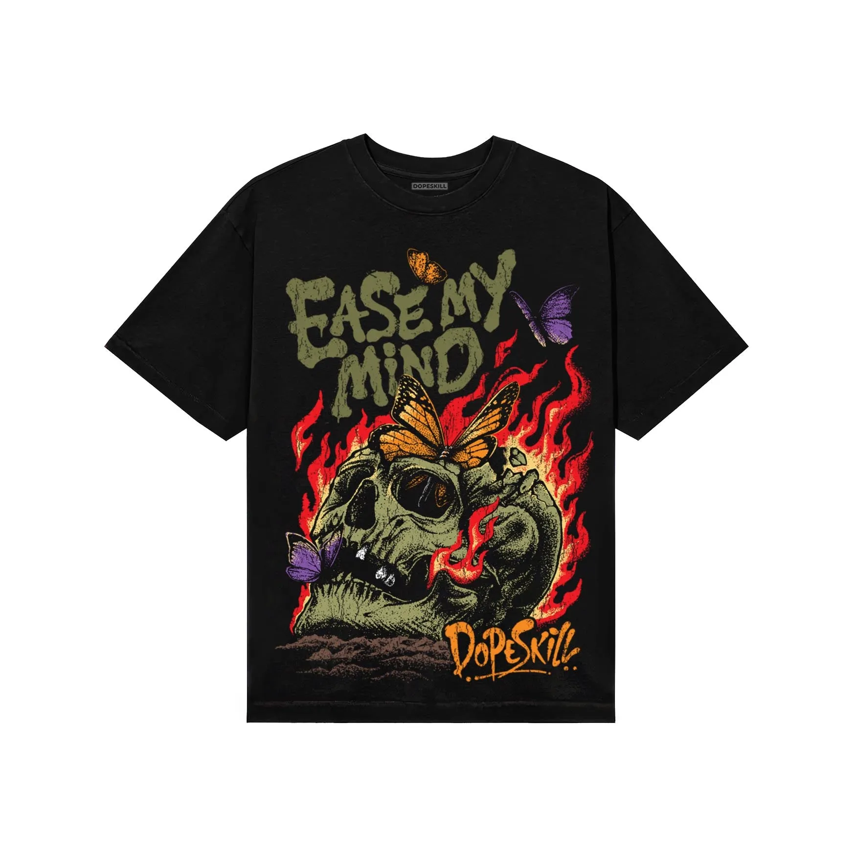 Olive Collection DopeSkill T-Shirt Ease My Mind Graphic sold by DopeSkill product image thumbnail 2