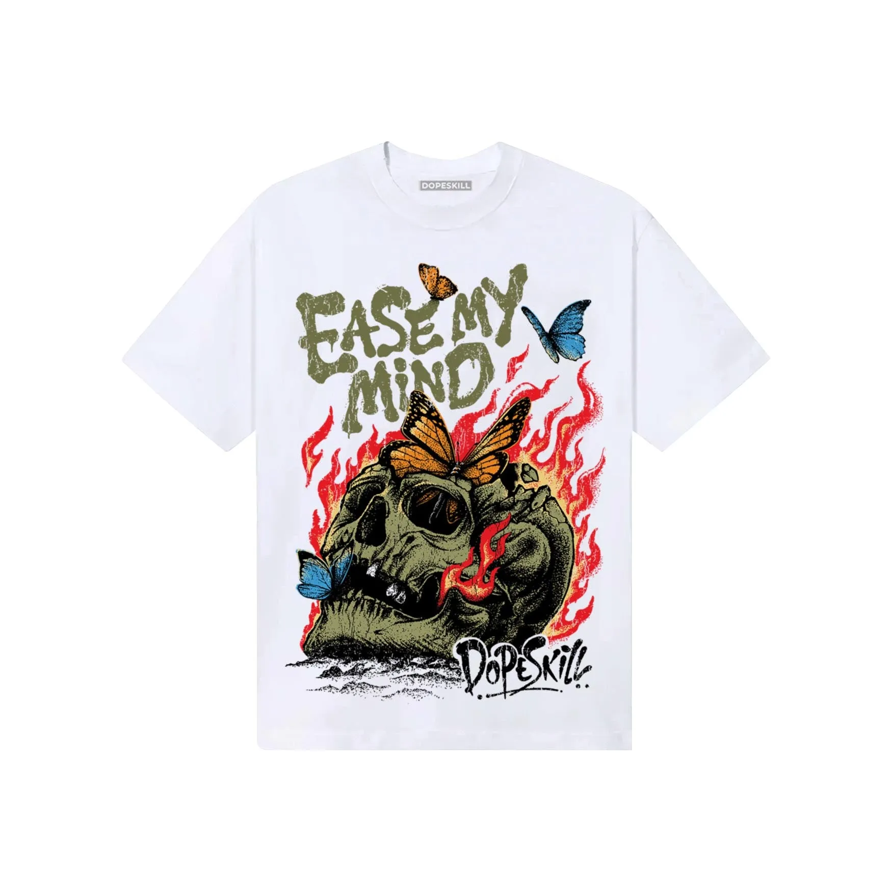 Olive Collection DopeSkill T-Shirt Ease My Mind Graphic sold by DopeSkill
