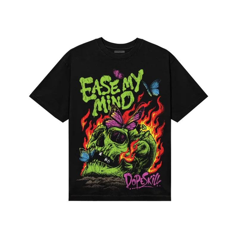 Neon Green Collection DopeSkill T-Shirt Ease My Mind Graphic sold by DopeSkill