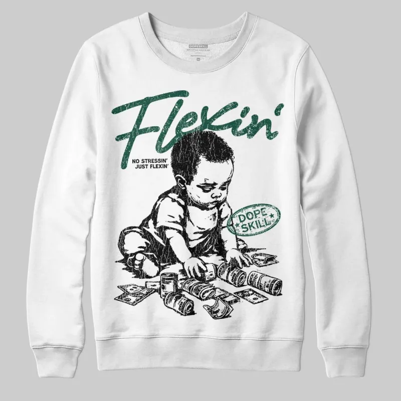 OG “Fir” 1s DopeSkill Sweatshirt Flexin' Graphic sold by DopeSkill