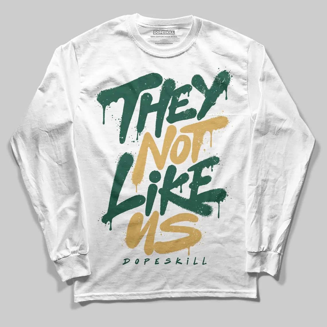 OG “Fir” 1s DopeSkill Long Sleeve T-Shirt They Not Like Us Graphic sold by DopeSkill