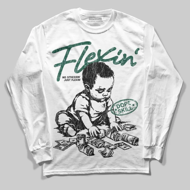 OG “Fir” 1s DopeSkill Long Sleeve T-Shirt Flexin' Graphic sold by DopeSkill