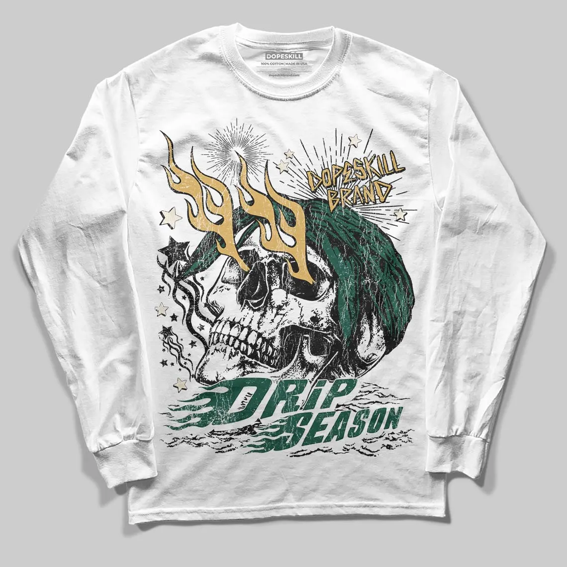 OG “Fir” 1s DopeSkill Long Sleeve T-Shirt Drip Season Graphic sold by DopeSkill