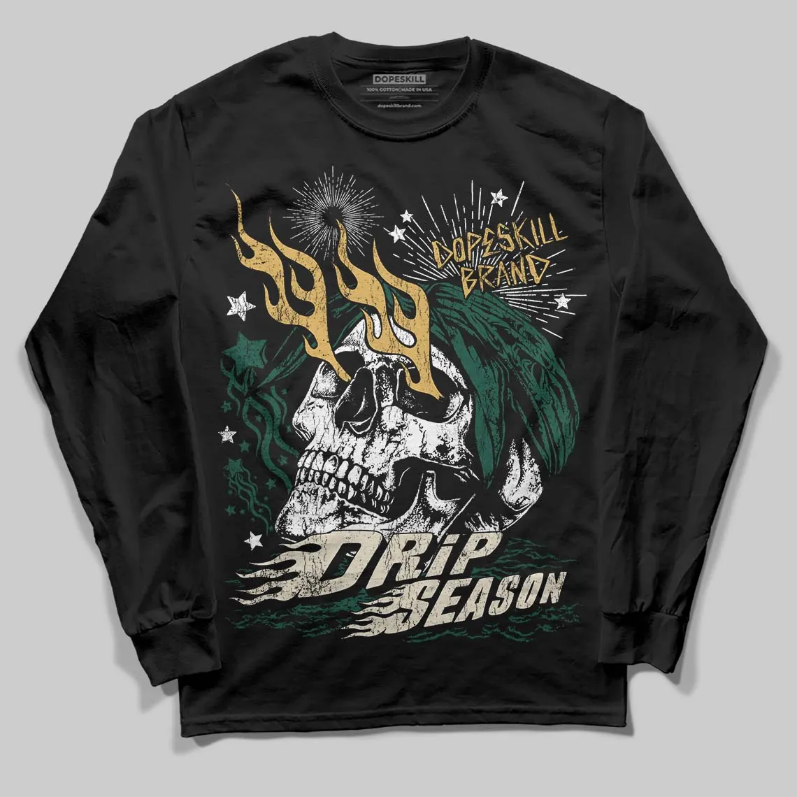 OG “Fir” 1s DopeSkill Long Sleeve T-Shirt Drip Season Graphic sold by DopeSkill product image thumbnail 2