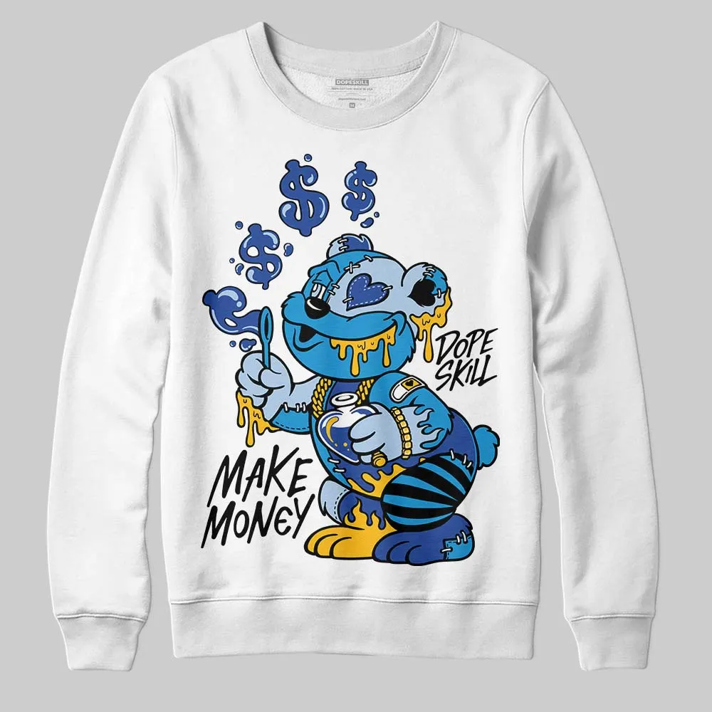 Royal Blue Collection DopeSkill Sweatshirt Make Money Graphic sold by DopeSkill