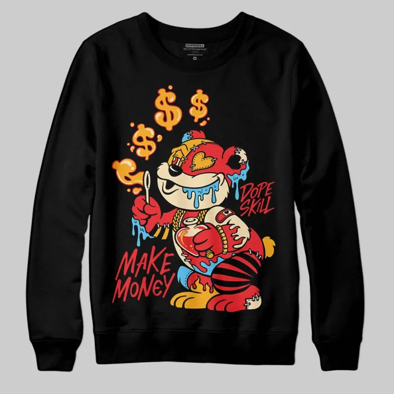 Red Collection DopeSkill Sweatshirt Make Money Graphic sold by DopeSkill