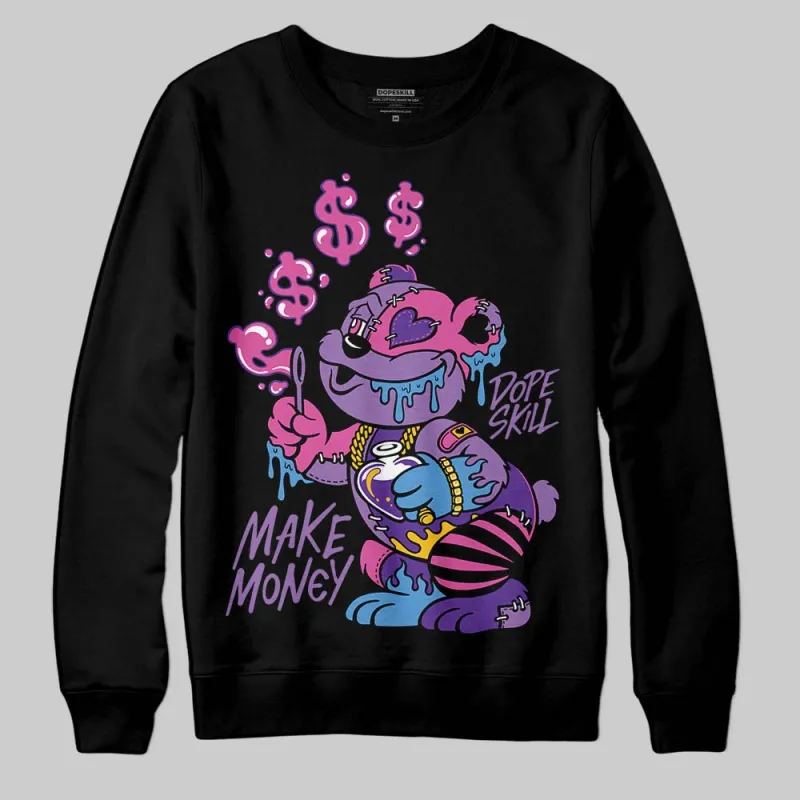 PURPLE Collection DopeSkill Sweatshirt Make Money Graphic sold by DopeSkill