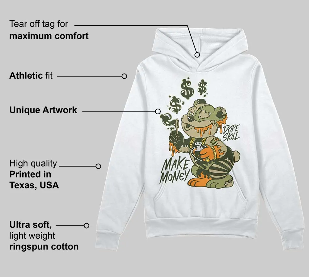 Olive Collection DopeSkill Hoodie Sweatshirt Make Money Graphic sold by DopeSkill product image thumbnail 3