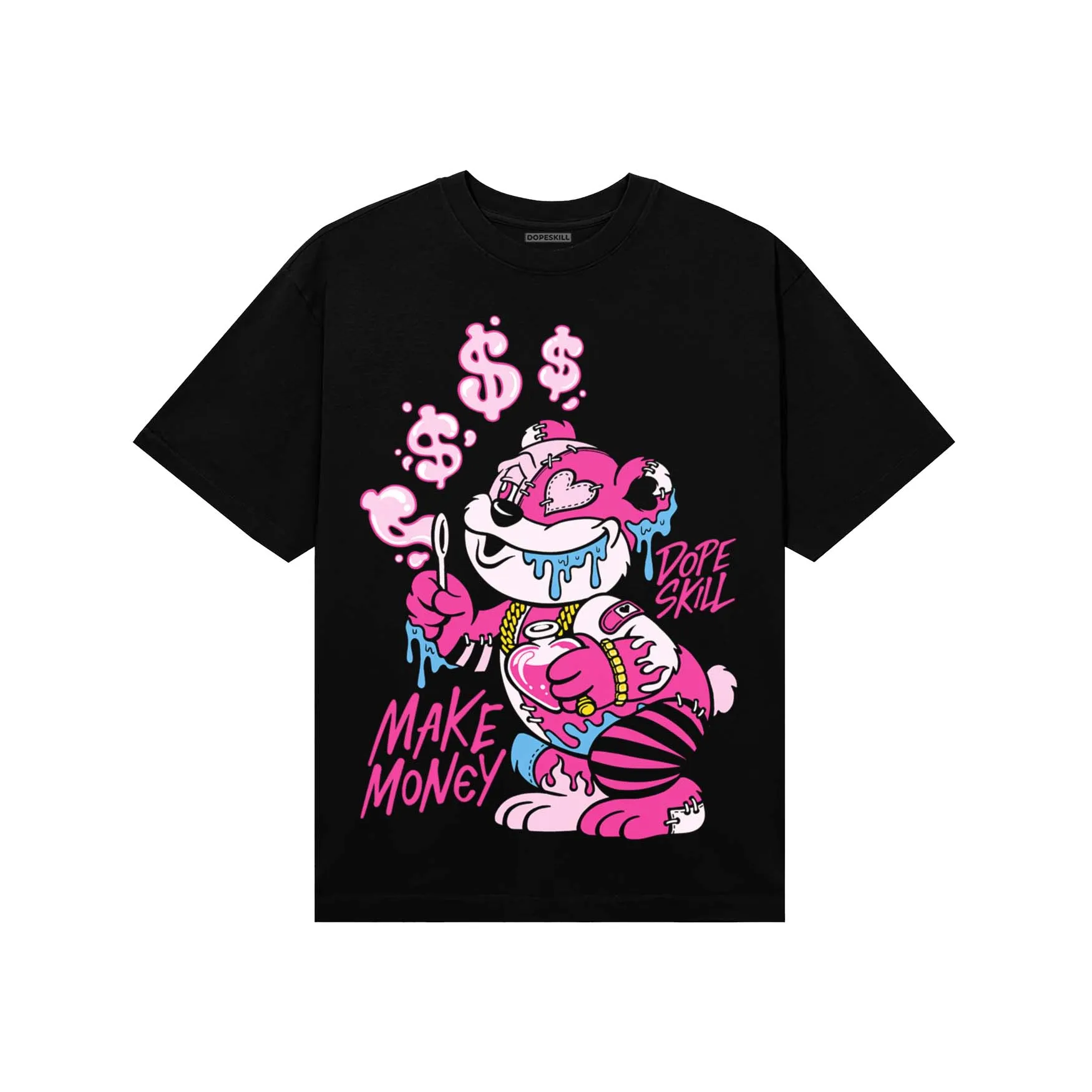 Pink Collection DopeSkill T-Shirt Make Money Graphic sold by DopeSkill product image thumbnail 2