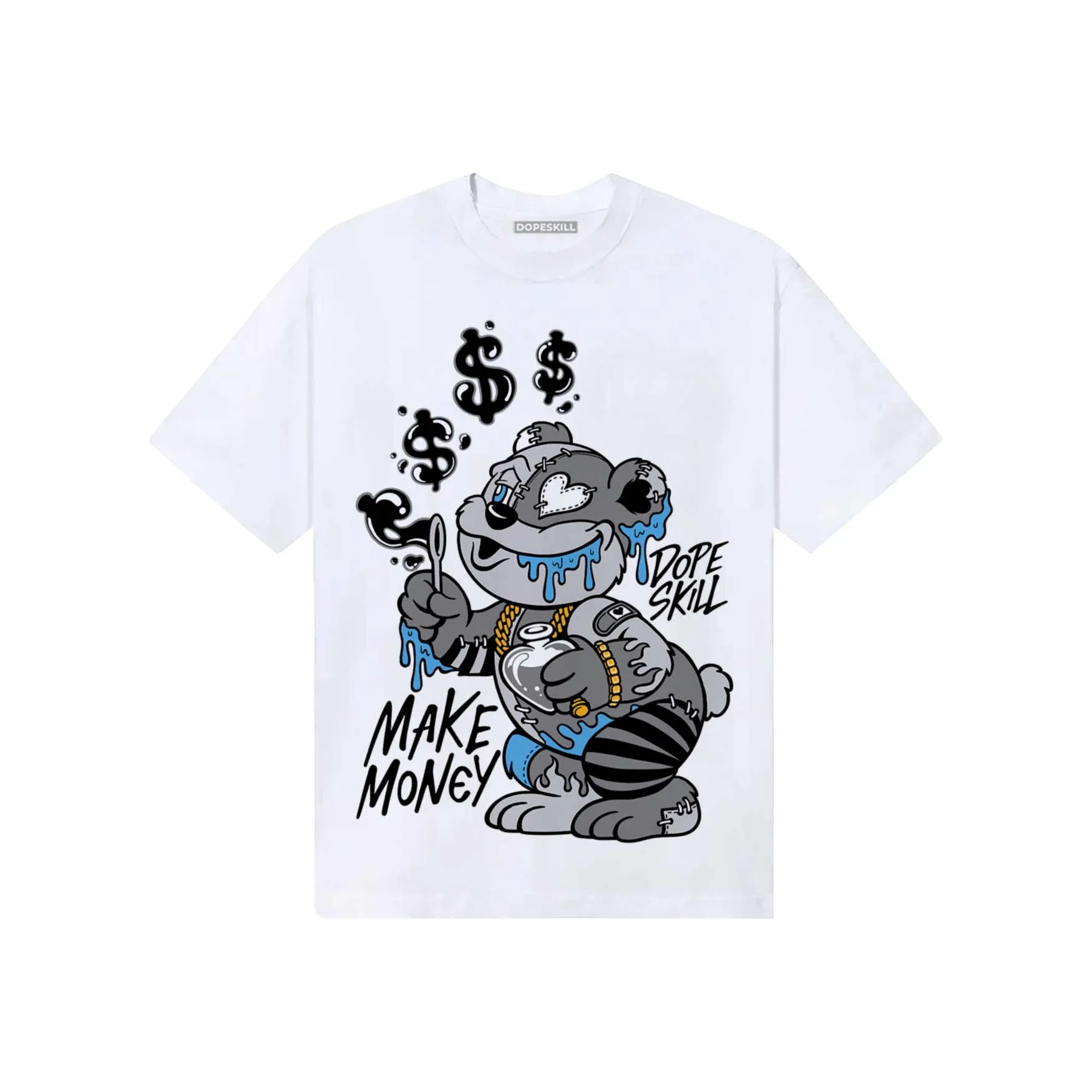 Grey Collection DopeSkill T-Shirt Make Money Graphic sold by DopeSkill