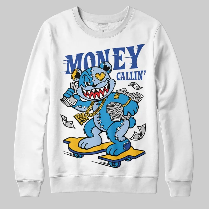 Royal Blue Collection DopeSkill Sweatshirt Money Callin' Graphic sold by DopeSkill