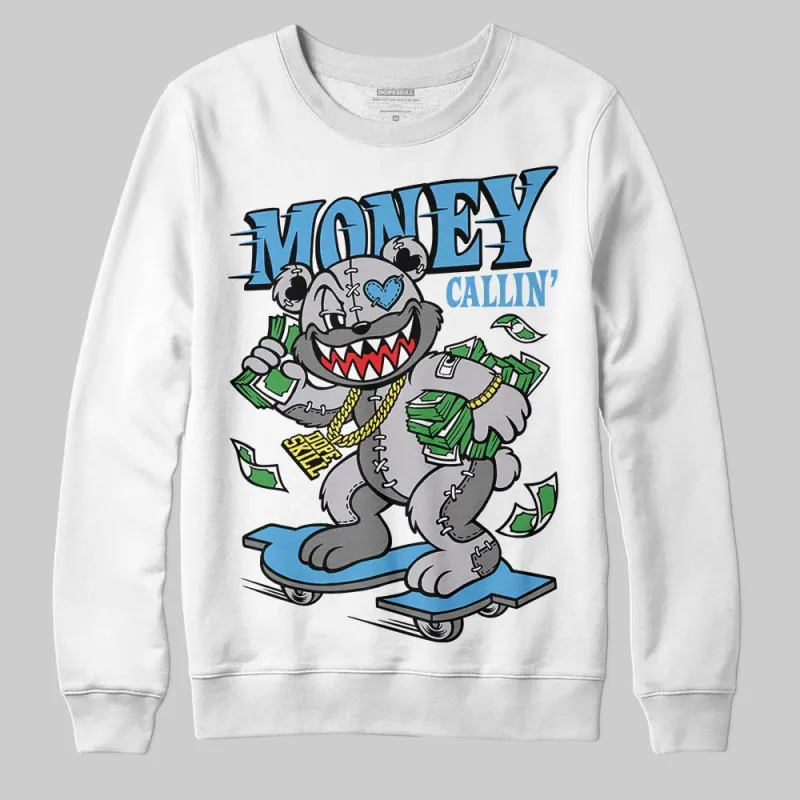 Grey Collection DopeSkill Sweatshirt Money Callin' Graphic made by DopeSkill