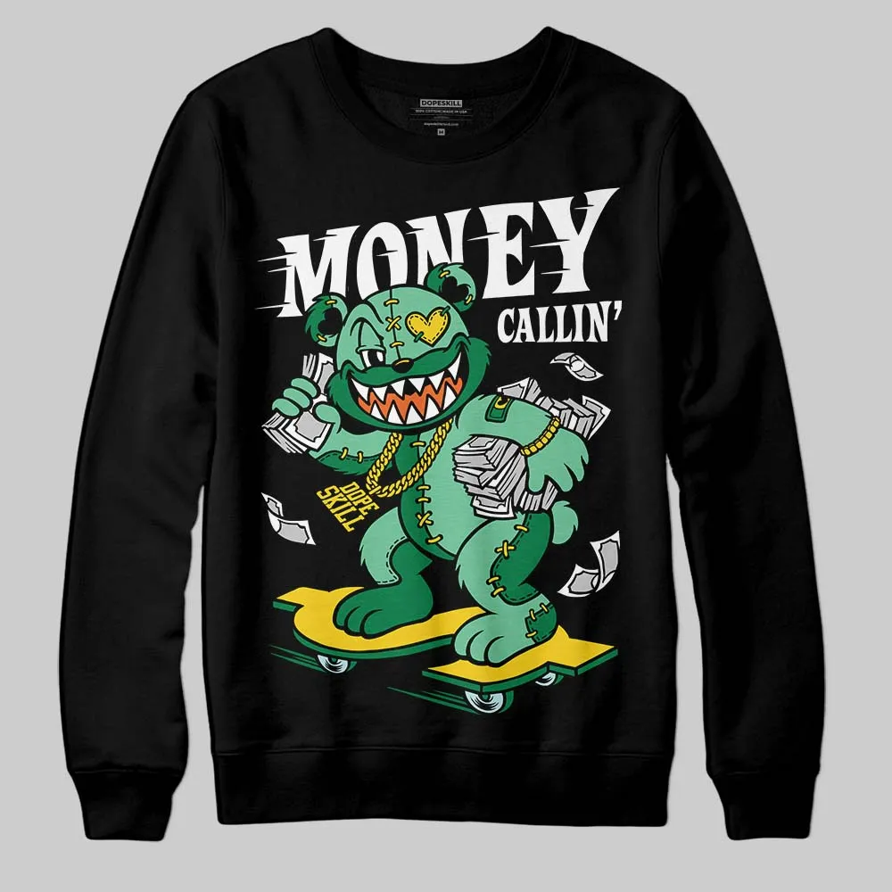 Green Collection DopeSkill Sweatshirt Money Callin' Graphic sold by DopeSkill product image thumbnail 2