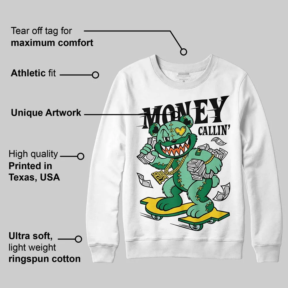 Green Collection DopeSkill Sweatshirt Money Callin' Graphic sold by DopeSkill product image thumbnail 3