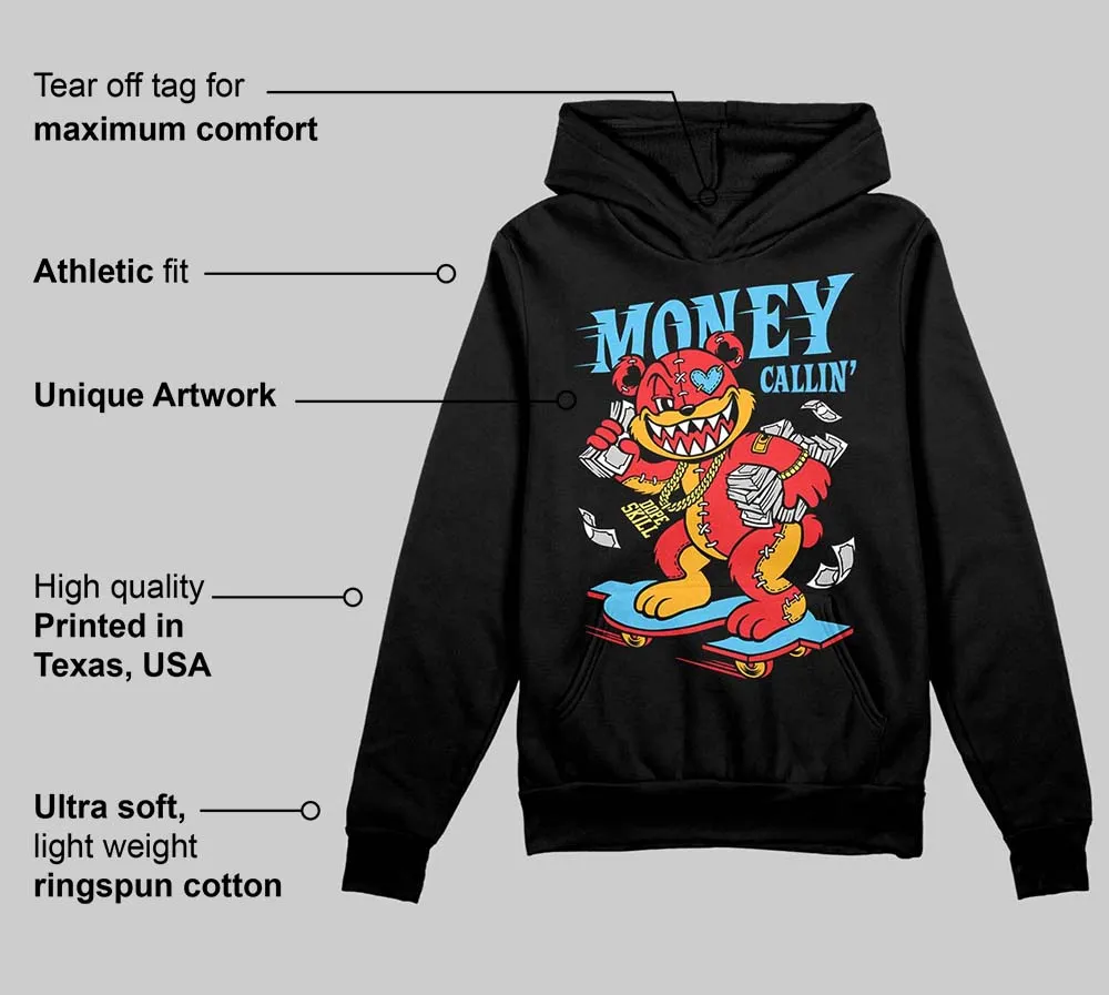 Red Collection DopeSkill Hoodie Sweatshirt Money Callin' Graphic sold by DopeSkill product image thumbnail 4