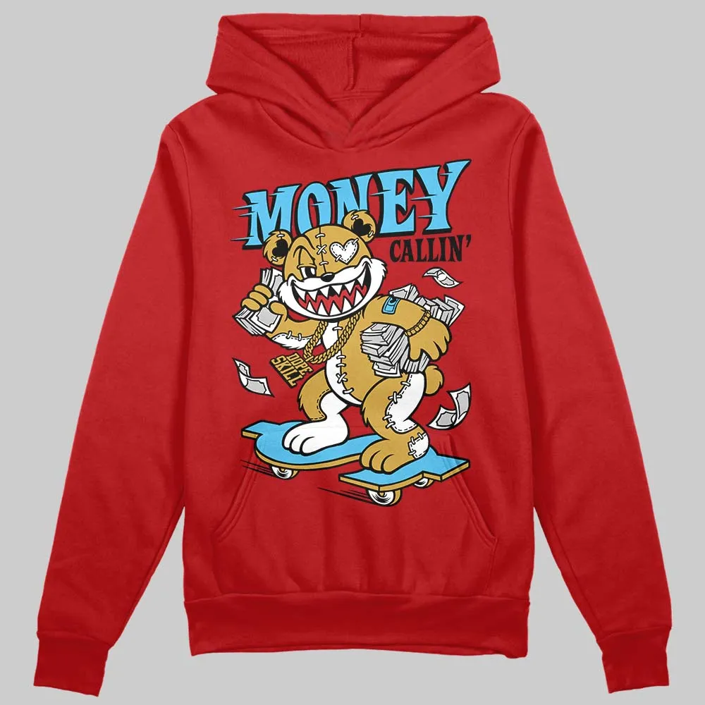 Red Collection DopeSkill Hoodie Sweatshirt Money Callin' Graphic sold by DopeSkill product image thumbnail 3