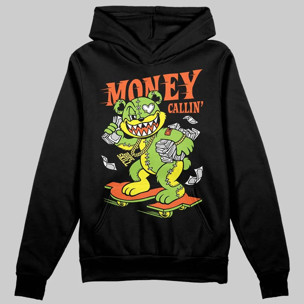 Neon Green Collection DopeSkill Hoodie Sweatshirt Money Callin' Graphic sold by DopeSkill
