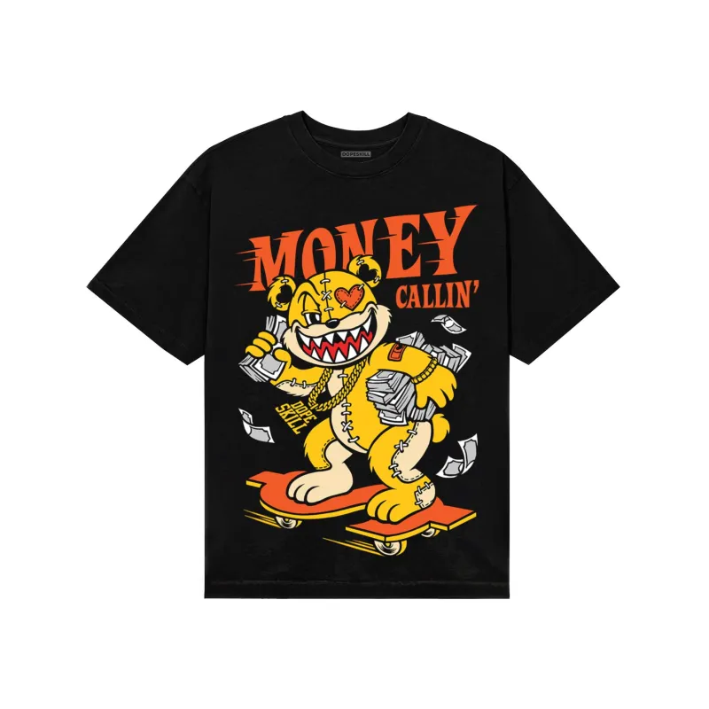 Yellow Collection DopeSkill T-Shirt Money Callin' Graphic sold by DopeSkill