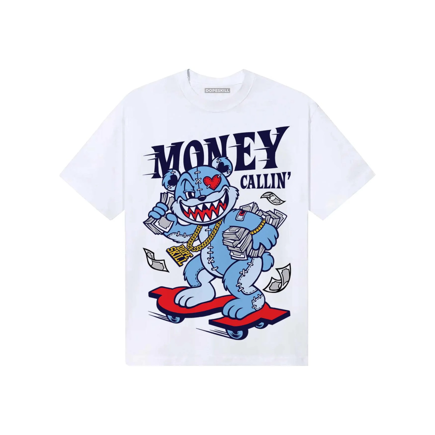 University Blue Collection DopeSkill T-Shirt Money Callin' Graphic sold by DopeSkill