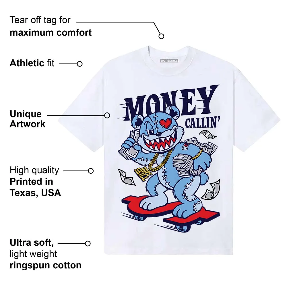 University Blue Collection DopeSkill T-Shirt Money Callin' Graphic sold by DopeSkill product image thumbnail 5