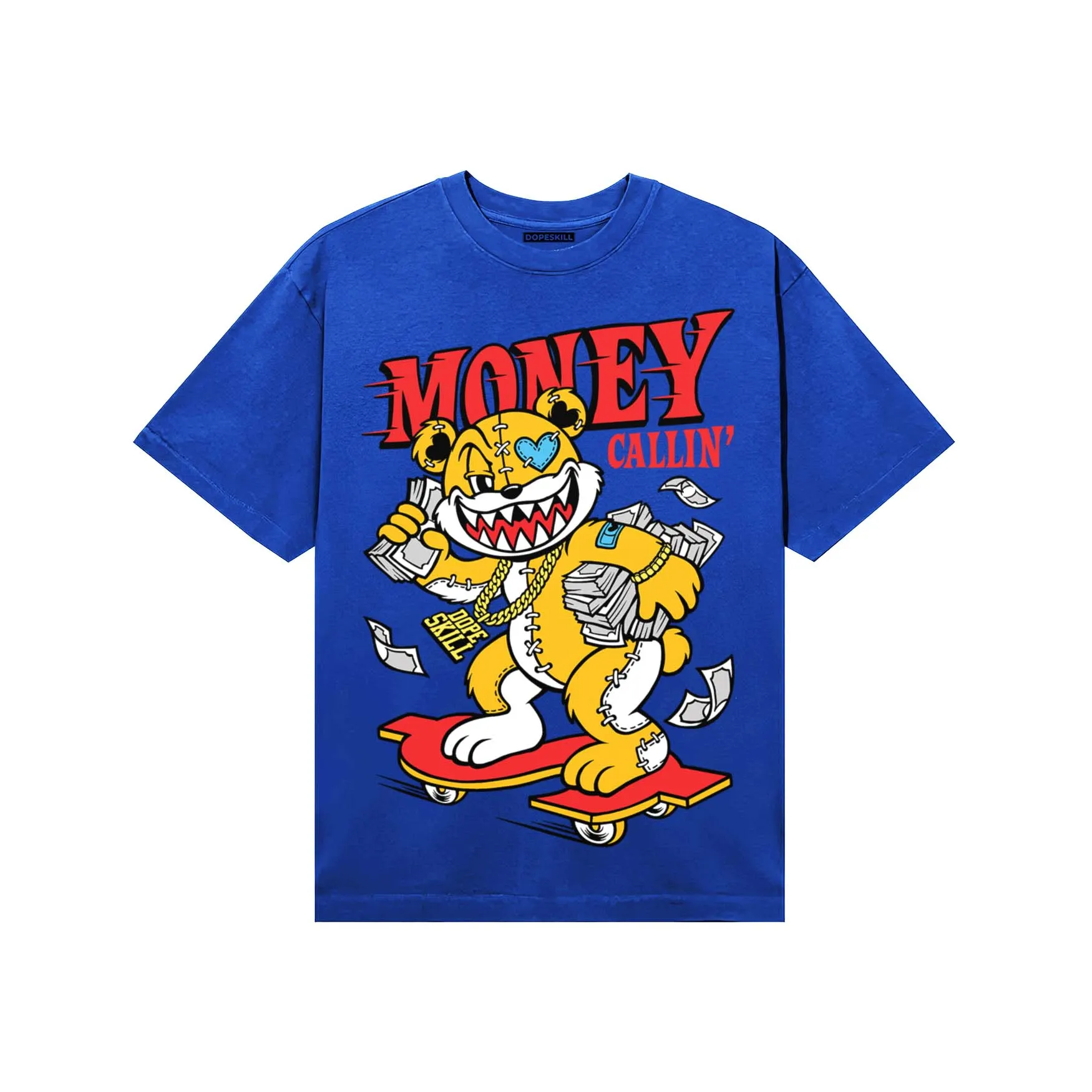 Royal Blue Collection DopeSkill T-Shirt Money Callin' Graphic sold by DopeSkill product image thumbnail 3
