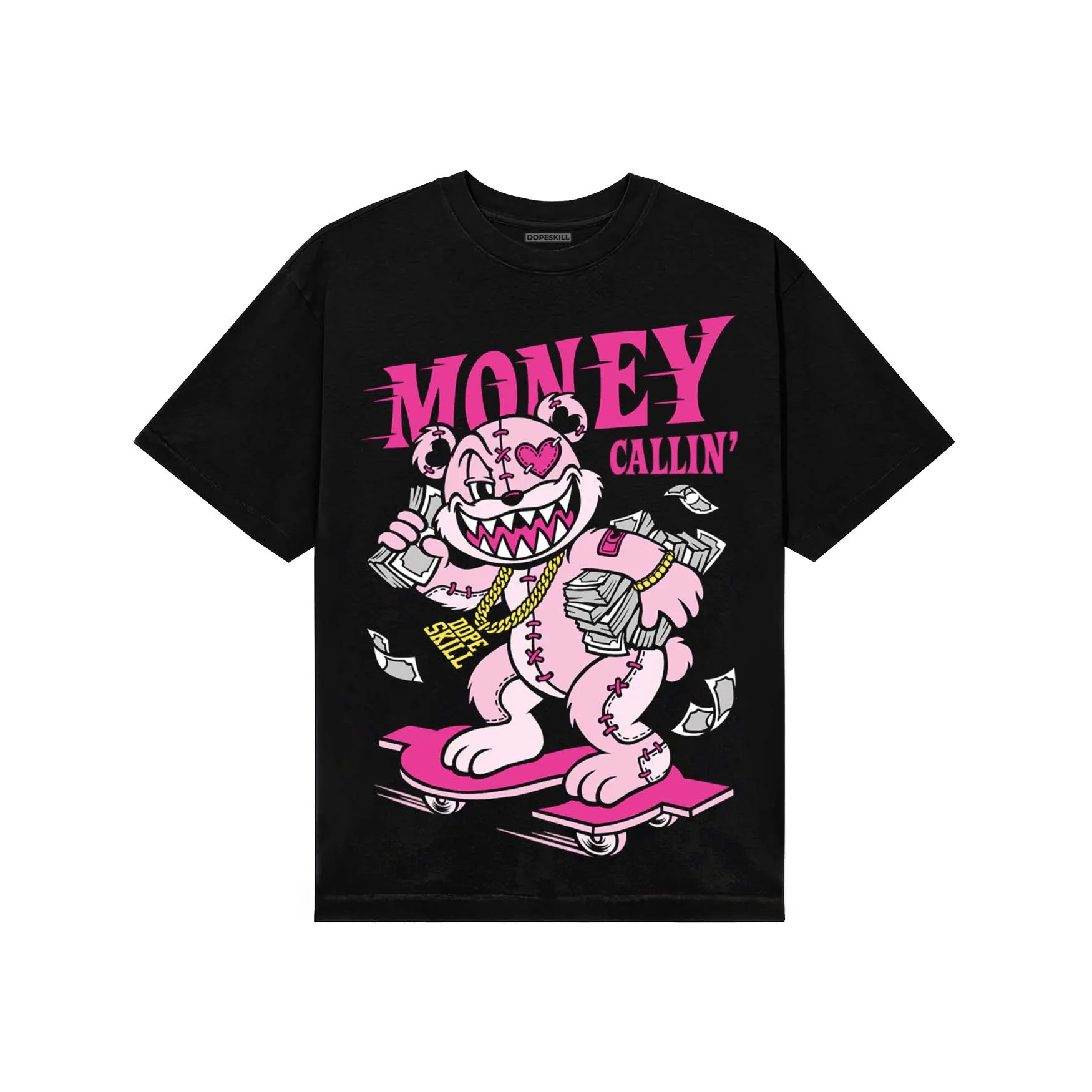 Pink Collection DopeSkill T-Shirt Money Callin' Graphic sold by DopeSkill product image thumbnail 2