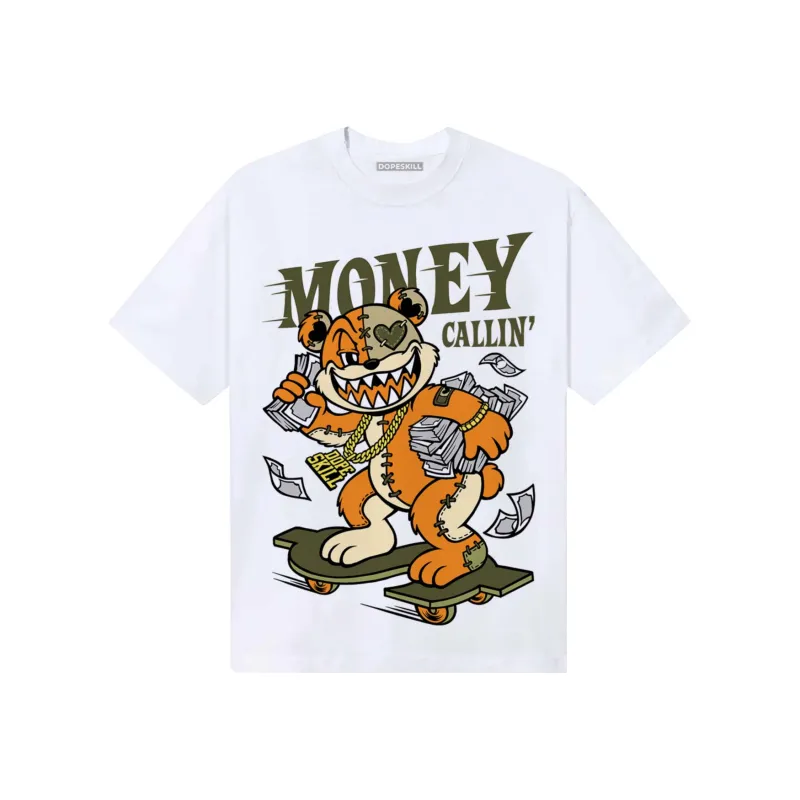 Olive Collection DopeSkill T-Shirt Money Callin' Graphic made by DopeSkill