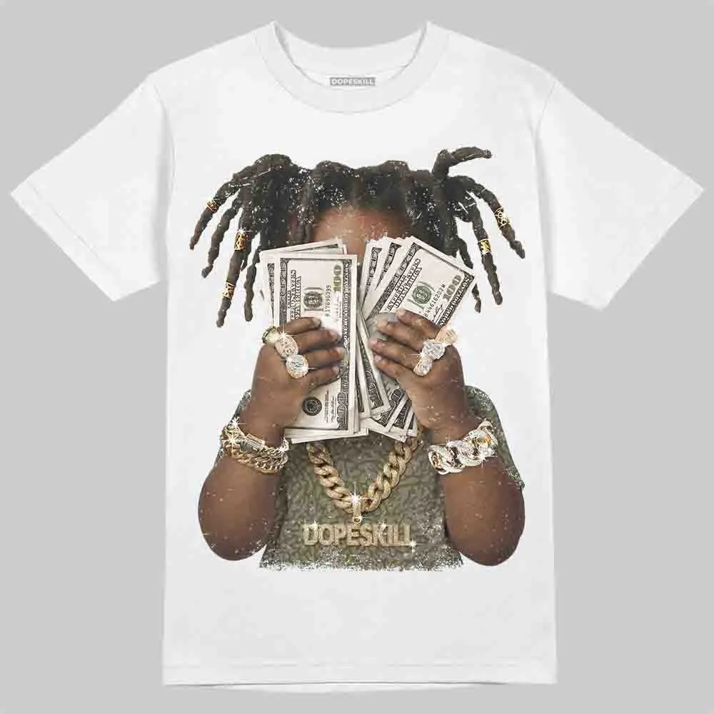 Medium Olive 3s DopeSkill T-Shirt Rich Youth Graphic sold by DopeSkill product image thumbnail 2