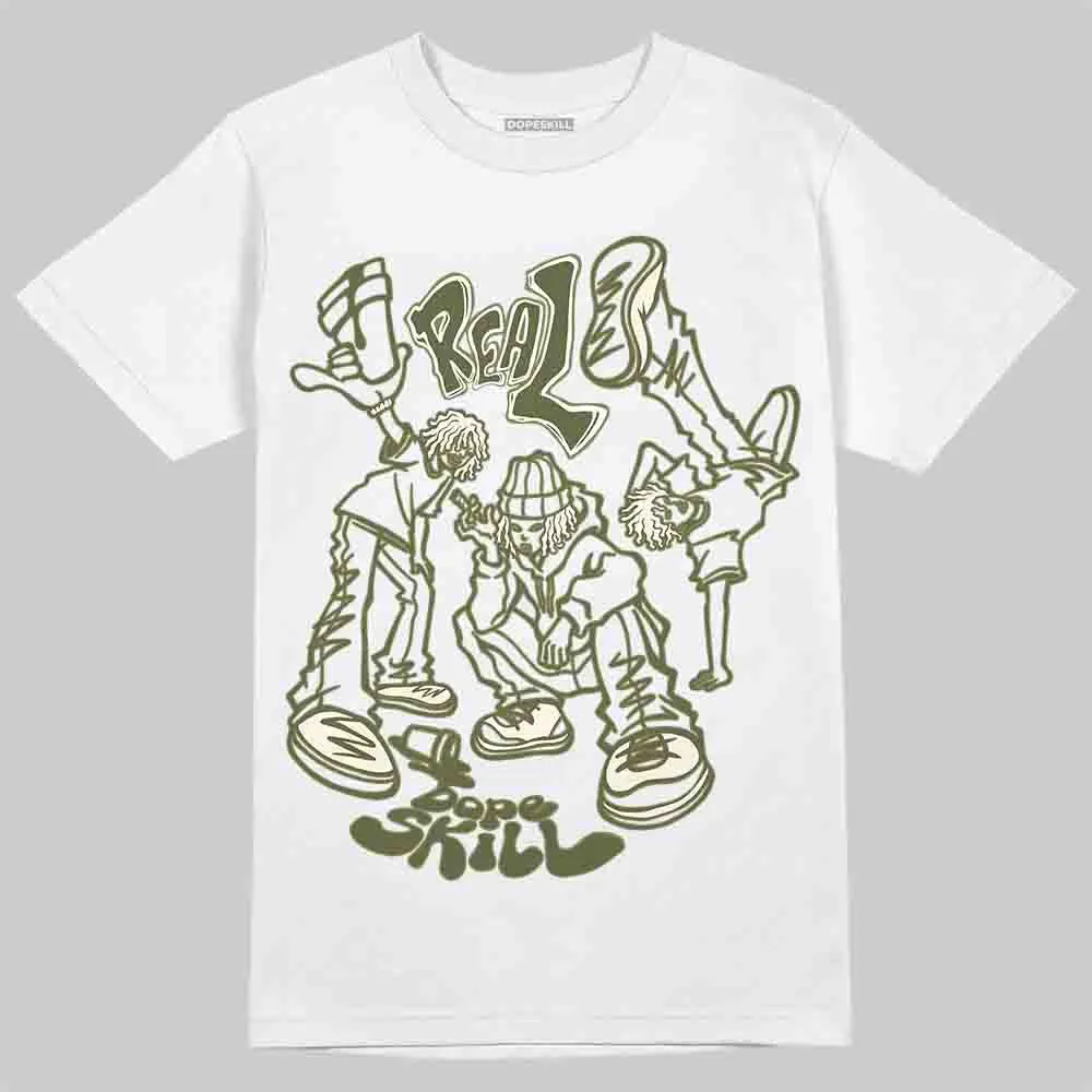 Medium Olive 3s DopeSkill T-Shirt Real Y2K Players Graphic sold by DopeSkill product image thumbnail 2