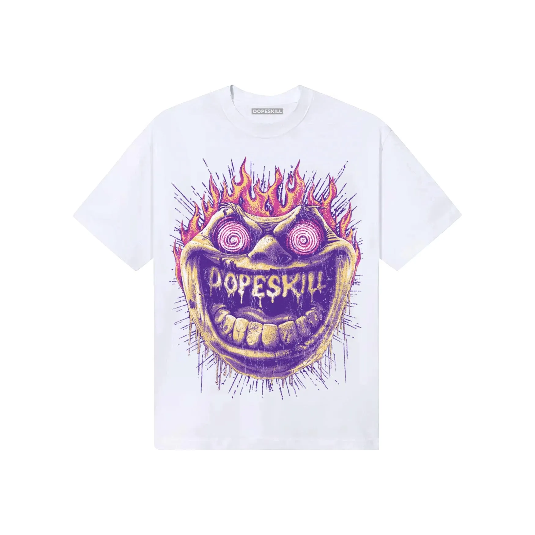 PURPLE Collection DopeSkill T-Shirt Hellfire Graphic sold by DopeSkill product image thumbnail 2