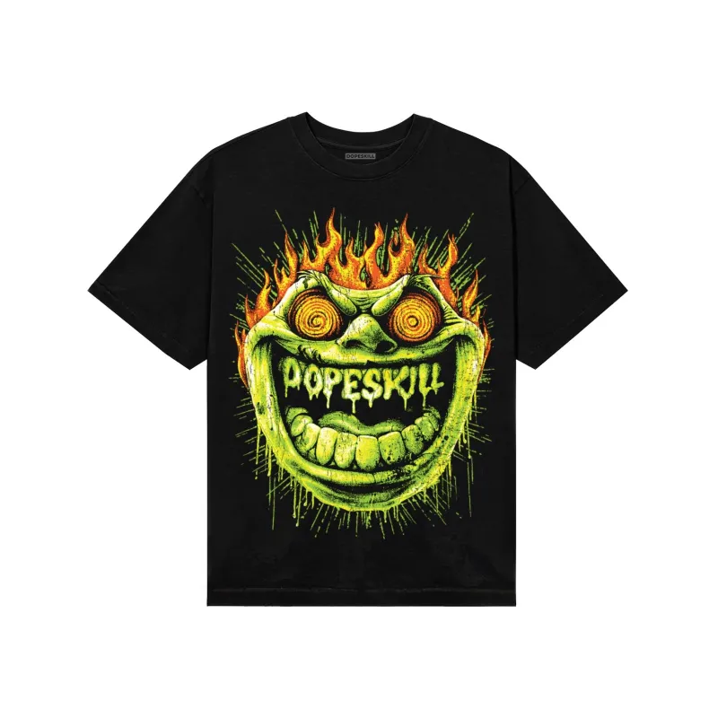 Neon Green Collection DopeSkill T-Shirt Hellfire Graphic sold by DopeSkill
