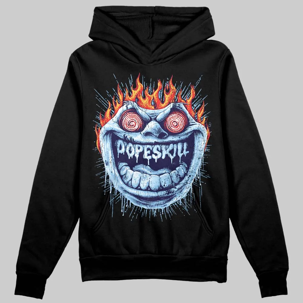 University Blue Collection DopeSkill Hoodie Sweatshirt Hellfire Graphic sold by DopeSkill product image thumbnail 2
