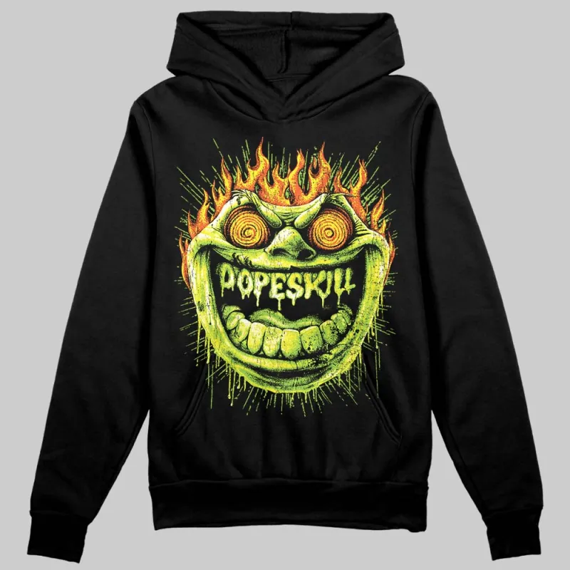Neon Green Collection DopeSkill Hoodie Sweatshirt Hellfire Graphic sold by DopeSkill