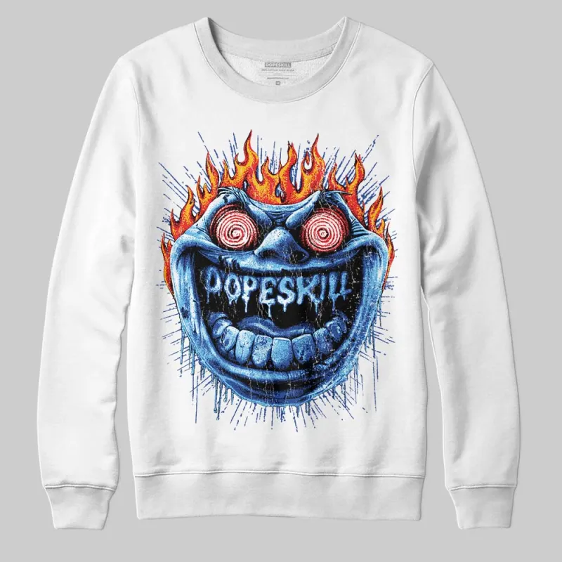 Royal Blue Collection DopeSkill Sweatshirt Hellfire Graphic sold by DopeSkill