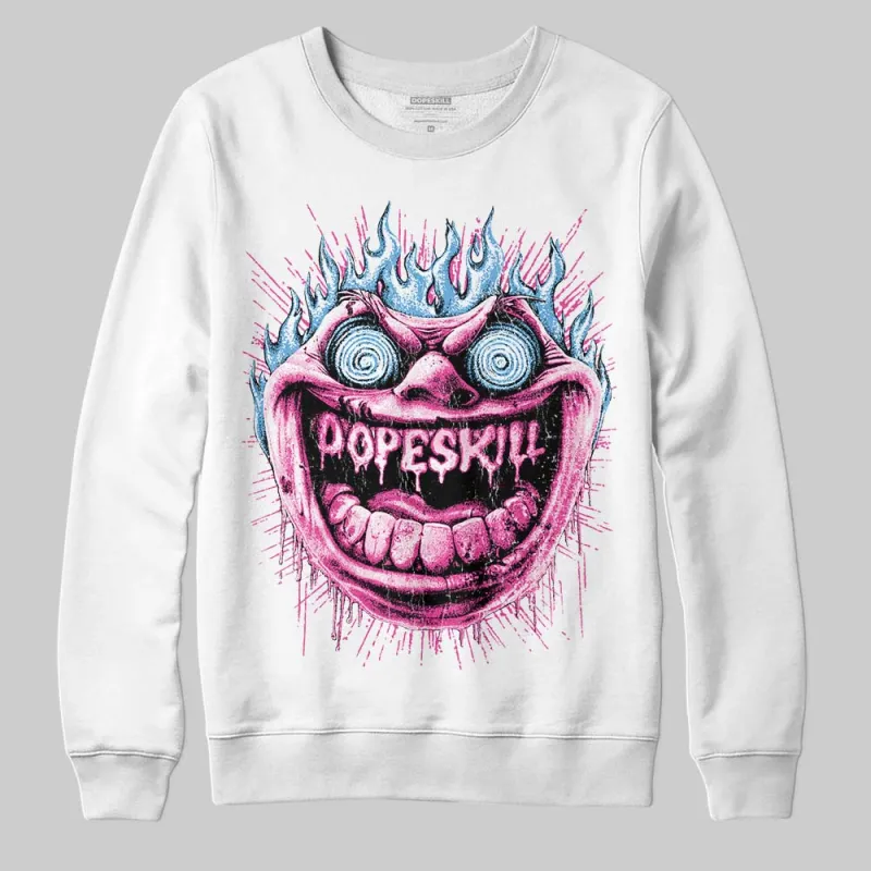 Pink Collection DopeSkill Sweatshirt Hellfire Graphic sold by DopeSkill