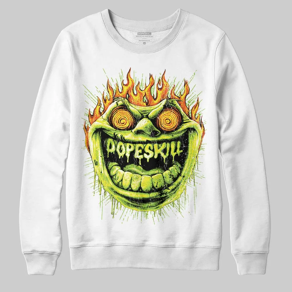 Neon Green Collection DopeSkill Sweatshirt Hellfire Graphic sold by DopeSkill product image thumbnail 2
